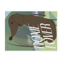 "Officiell Doxie Älskare" söt dachshund