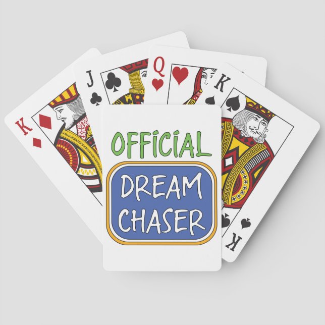 Officiell Dream Chaser Casinokort (Baksidan)