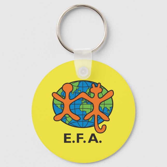 OFFICIELL E.F.A. KEYCHAIN NYCKELRING (Framsida)