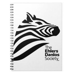 Officiell Ehlers-Danlos samhällelogotyp Anteckningsbok