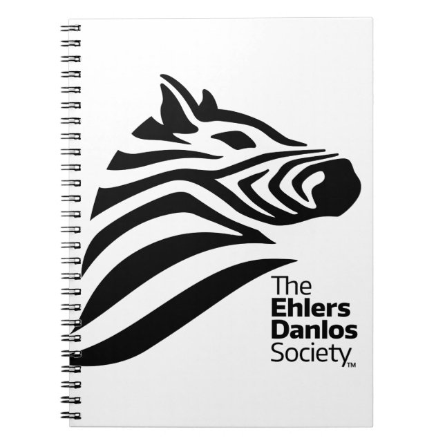 Officiell Ehlers-Danlos samhällelogotyp Anteckningsbok (Framsidan)