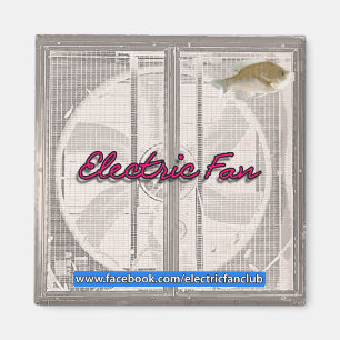 Officiell elektrisk fläktklubbmagnet magnet