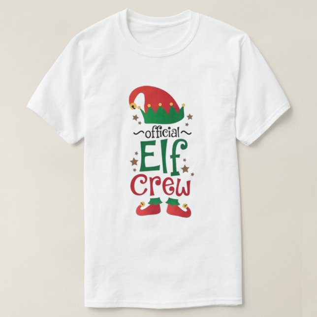 OFFICIELL ELF CREW T SHIRT (Design framsida)