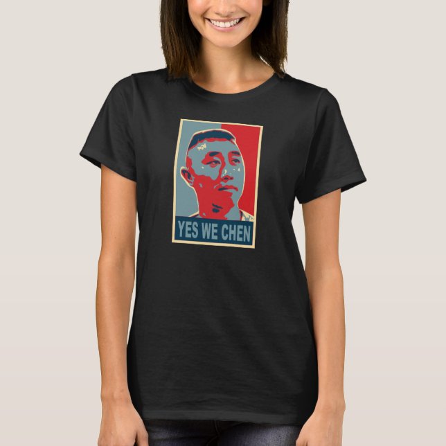 Officiell Ernie Chen "Yes we Chen" TShirt Tröja (Framsida)