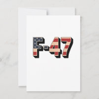 Officiell F47 Maga stridsflygplan F-47 Jet Fighter