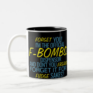 Officiell F-Bombspruta Två-Tonad Mugg