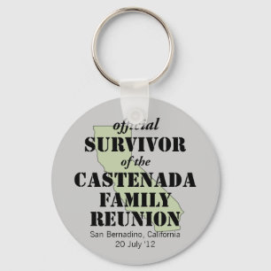Officiell Family Reunion Survivor - California Gre Nyckelring