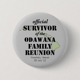 Officiell Family Reunion Survivor - Hawaii Grönt Knapp