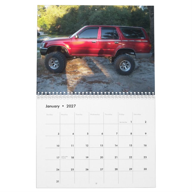OFFICIELL FATTshack 2009 CALANDER Kalender (Jan 2027)