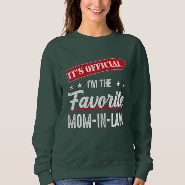 Officiell Favorite Mamma-in-Law T Shirt (Framsida)