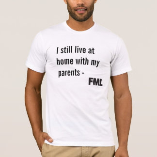 Officiell FML-T-tröja: Stillbilden bor med T-shirt