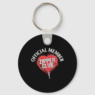 Officiell för hjärtoperation Zipper Klubb Gift Nyckelring