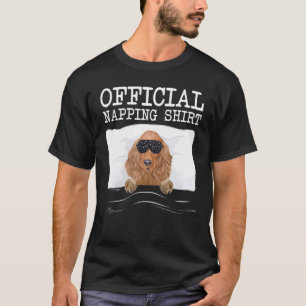 Officiell för sömnmask Napping Cocker Spain Sleepi T Shirt