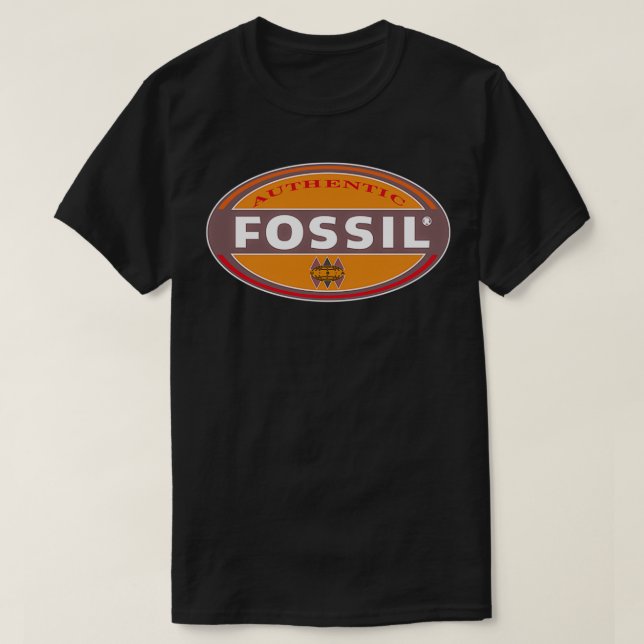 Officiell Fossil T Shirt (Design framsida)