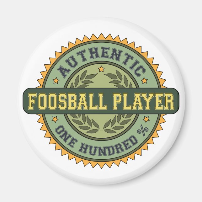 Officiell fotbollsspelare magnet (Framsidan)