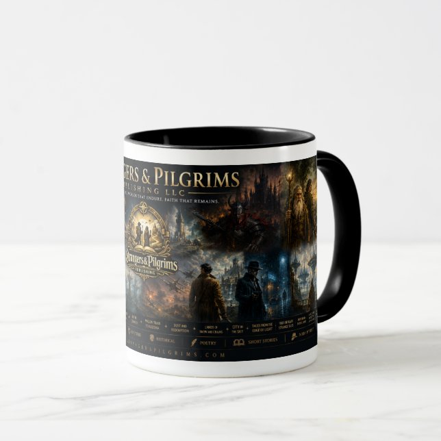 Officiell Främlings- och Pilgrimsbanner Mugg (Framsida höger)