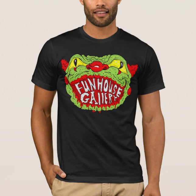 Officiell Funhouse galleriT-tröja (mörk) T-shirt (Framsida)