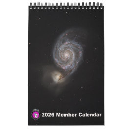 Officiell FWAS 2026 medlemsväggkalender - Liten Kalender