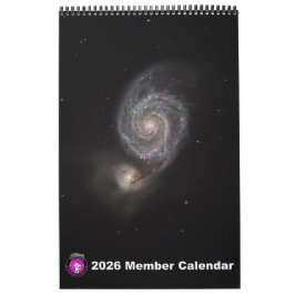 Officiell FWAS 2026 medlemsväggkalender - Medium Kalender