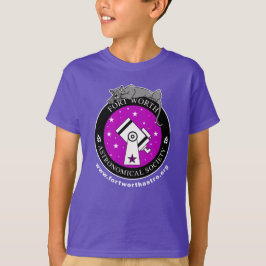 Officiell FWAS Logotyp Kids Lila T-Shirt