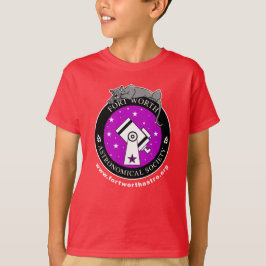 Officiell FWAS Logotyp Kids Red T-Shirt