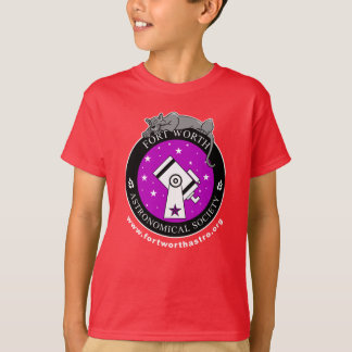 Officiell FWAS Logotyp Kids Red T-Shirt
