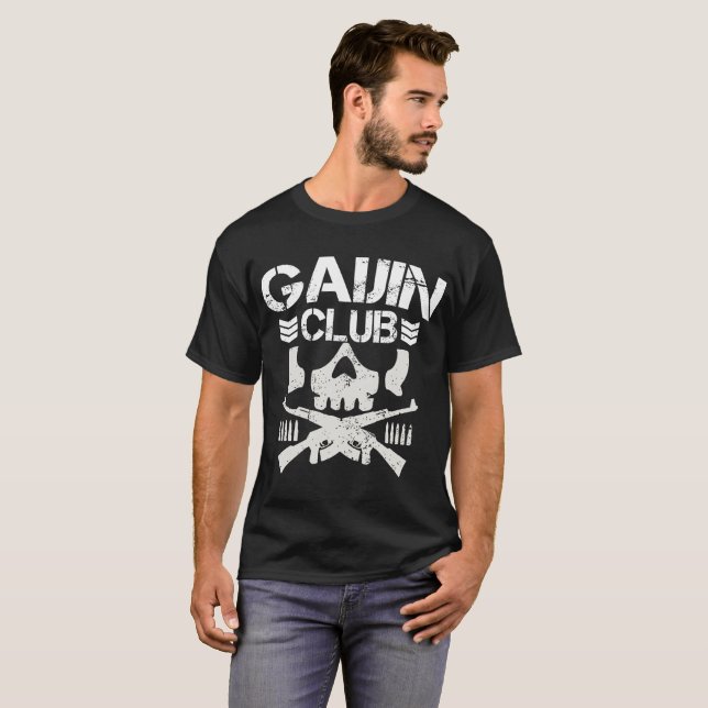Officiell Gaijin Klubb Shirt T-shirt (Hel framsida)