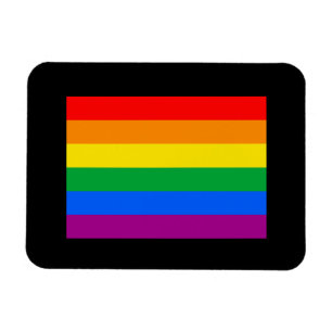 OFFICIELL GAY PRIDE FLAGGA MAGNET