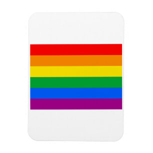 OFFICIELL GAY PRIDE FLAGGA MAGNET
