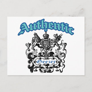 Officiell Geezer Vykort