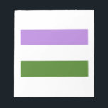 OFFICIELL GENDERQUEER PRIDE FLAGGA ANTECKNINGSBLOCK<br><div class="desc">Om livet vore en T-shirt,  skulle det vara Gay! Bläddra över 1 000  GLBT Humor,  Pride,  Likhet,  Slang och Giftermål. Den mest unika Gay,  Lesbisk Bi,  Trans,  Queer och Intersexed Apparel på webben. Allt från GAY till Z @ www.GlbtShirts.com FIND OSS PÅ: http://www.GlbtShirts.com FACEBOOK: http://www.facebook.com/glbtshirts TWITTER: http://www.twitter.com/glbtshirts:</div>