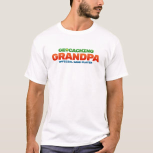 Officiell Geocaching morfarskjorta Tee Shirt