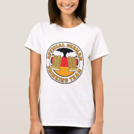 Officiell German Drinking Team Tee Shirt