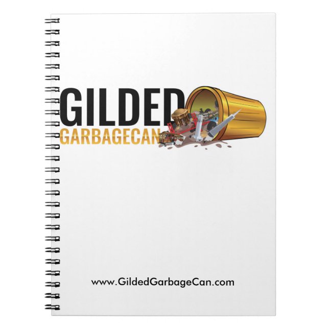 Officiell Gilded Sopor Can Spiral Notebook Anteckningsbok (Framsidan)