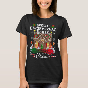 Officiell Gingerbröd House Construction Crew Chris T Shirt