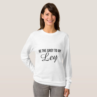 Officiell grå färglångärmadT-tröja Tee Shirt