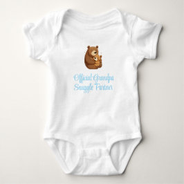 Officiell Grandpa Snuggle Partner, Pojke, Lusnyj T Shirt