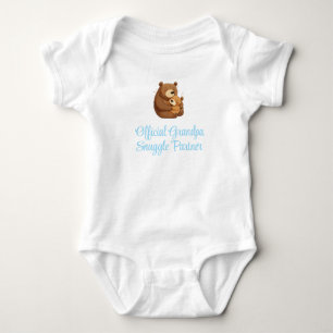 Officiell Grandpa Snuggle Partner, Pojke, Lusnyj T Shirt