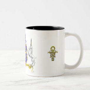 Officiell Grått School of Wizardry Mugg