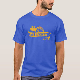 Officiell H.U. Klubb Basketball Alumni T-Shirt