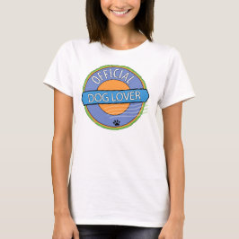 Officiell Hund älskare T Shirt