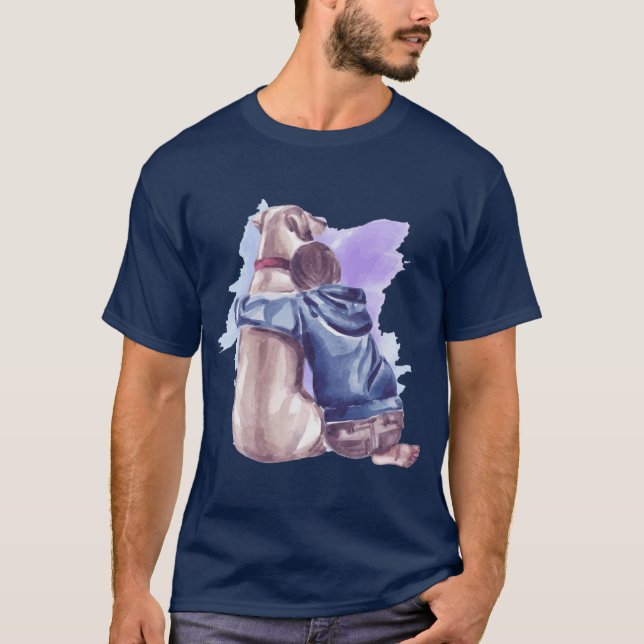 Officiell Hund älskare T Shirt (Framsida)
