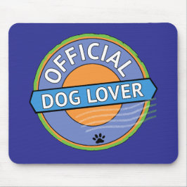 Officiell hundälskare musmatta