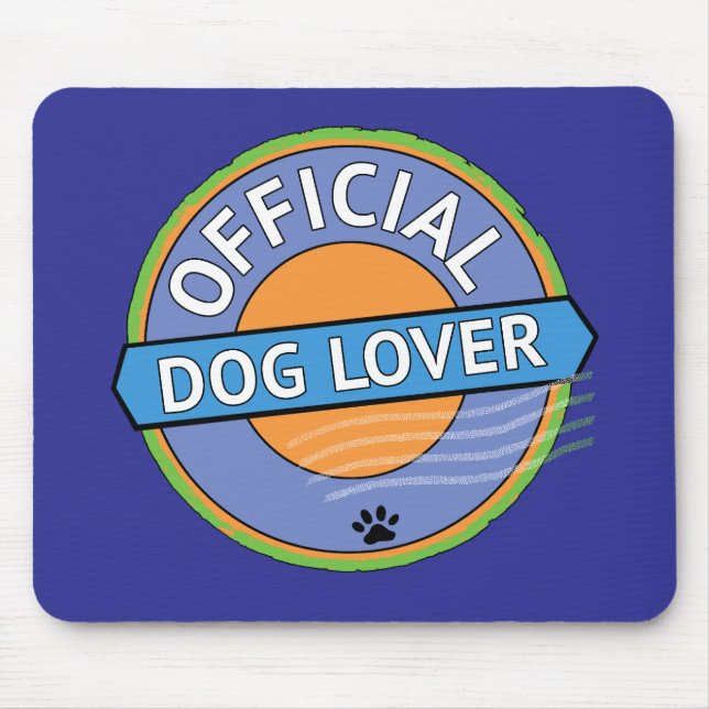 Officiell hundälskare    musmatta (Framsidan)