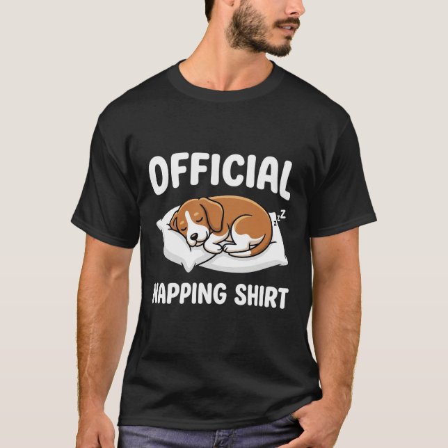 Officiell hunddvala skjorta t shirt (Framsida)