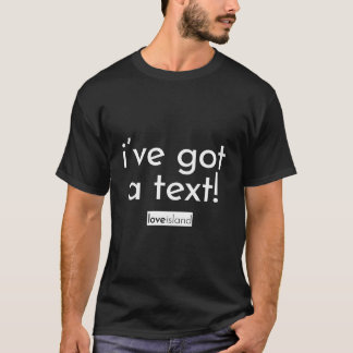 Officiell I Har A Text Kärlek Island T Shirt