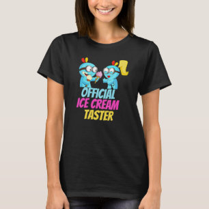 Officiell Ice Cream Taster T Shirt