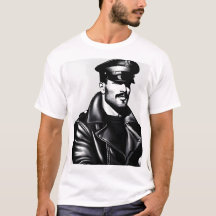 Officiell ikonisk HBTQ Gay läder Daddy Biker konst