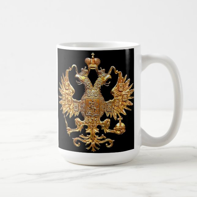 OFFICIELL imperialistisk rysk Kaffemugg (Höger)