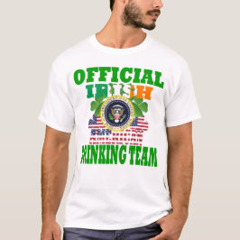 Officiell Irish American-drickslag T Shirt